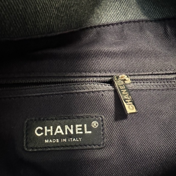 CHANEL Denim Sequin Drawstring Backpack - Picture 10 of 11